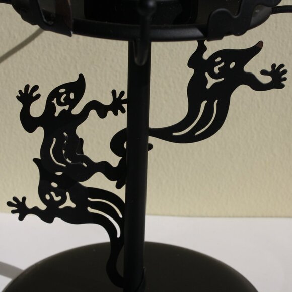 Vintage Partylite Spooky Ghosts Goblins Candle Holder tea light holder Halloween - Picture 2 of 5